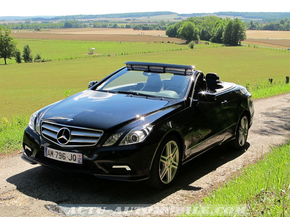 Essai Mercedes Classe E Cabriolet 350 CDI conclusion, galerie photos et caractéristiques Essai Mercedes Classe E Cabriolet 350 CDI conclusion, galerie photos et caractéristiques